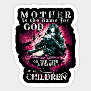 Eric Draven Mother is the Name for God  1 Sticker